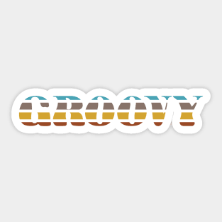 Groovy Sticker